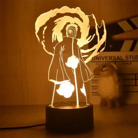3d-лампа. Нічник. Аніме. Наруто. Ітачі — варіант 1