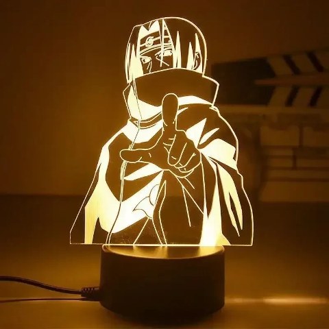 3d-лампа. Нічник. Аніме. Наруто. Ітачі — варіант 5