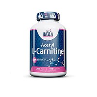 Haya Labs Acetyl L-Carnitine 1000 mg, 100 капсул