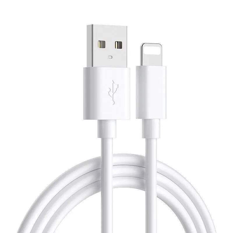 Кабель зарядки для Apple Lightning to USB для iPhone/iPad/iPod White