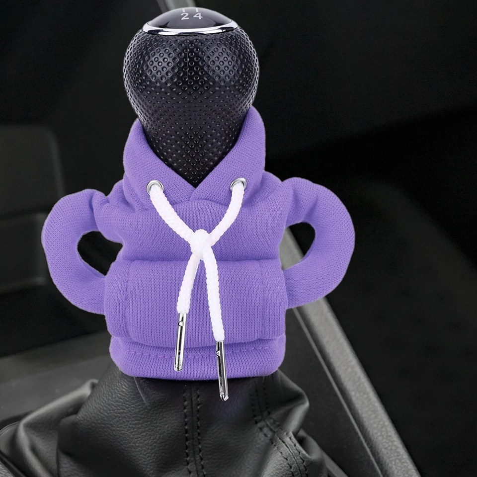 Кофта на коробку передач. Чохол на коробку передач. чохол светр — Фіолетовий