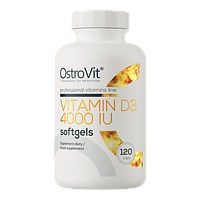 OstroVit Vitamin D3 4000 IU, 120 капсул