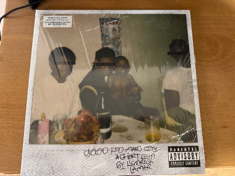 Kendrick Lamar — good kid, m.A.A.d city, 2LP, NM