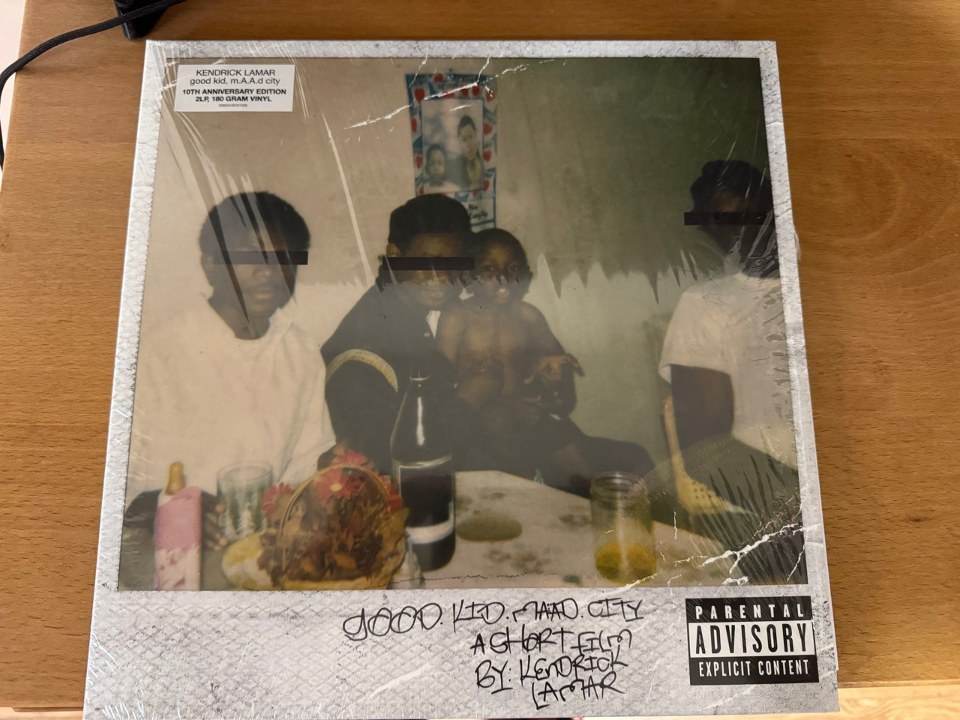Kendrick Lamar — good kid, m.A.A.d city, 2LP, NM